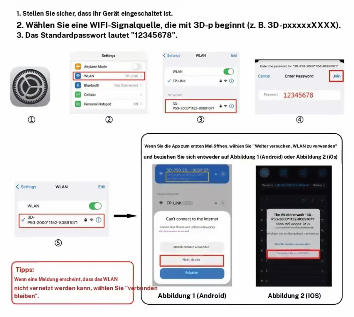 Holo Spin 3D - LED Hologram Projektor 🔮