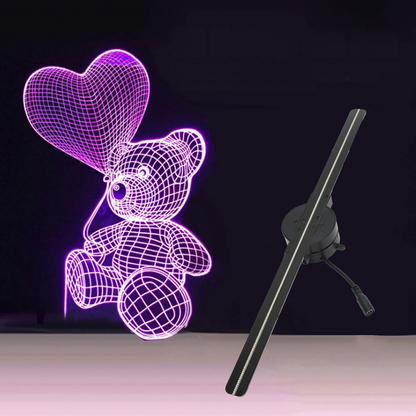 Holo Spin 3D - LED Hologram Projektor 🔮